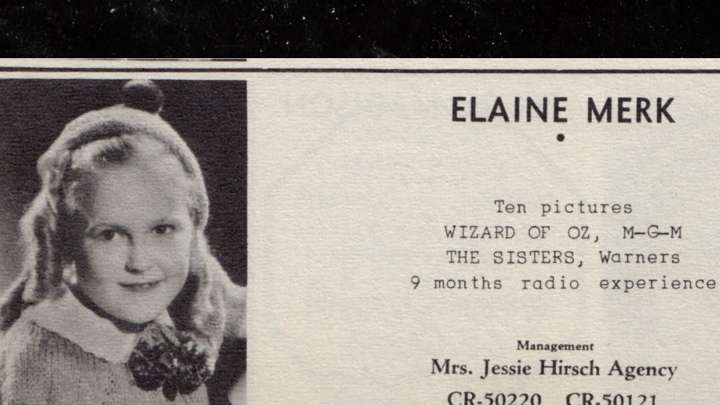 'The Wizard of Oz' Munchkin Elaine Merk Binder Dead at 94