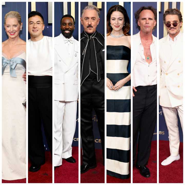 The 2025 Emmys Also Brought a Lot of Black and White Looks, On Some Very Good Looking People