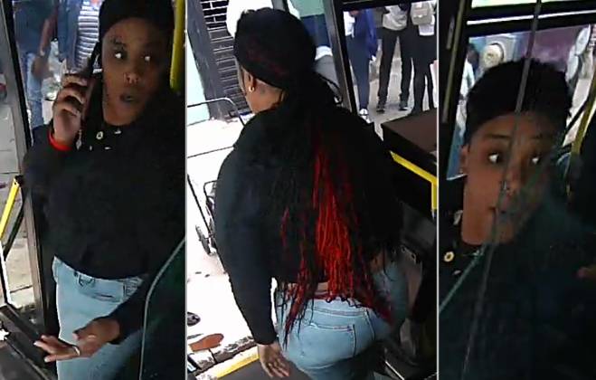 Woman sought for injuring senior citizen by shoving her out of a bus in Roxbury, police say