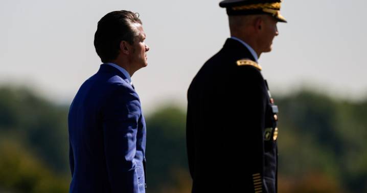 Hegseth abruptly summons top military commanders to a meeting in Virginia next week