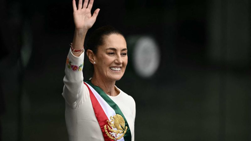 Sheinbaum llega a su primer informe de gestión con "alta aprobación"