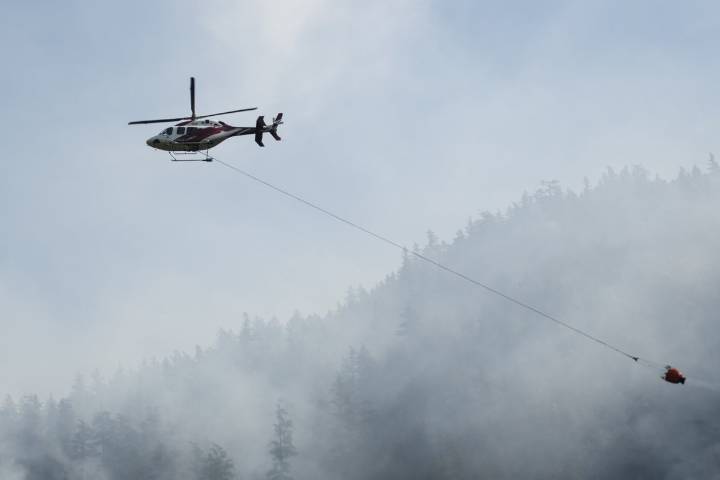 Lightning sparks new wildfires in B.C., as number of active blazes near 160