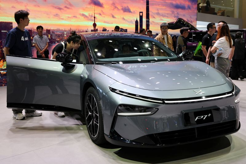 China's Xpeng to recall 47,490 P7+ electric cars over potential steering assist failure