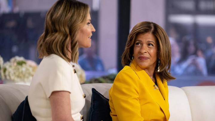 Hoda Kotb and Savannah Guthrie have 'awkward' Today reunion