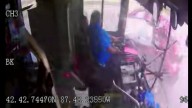 New video shows crash with bus in Racine that left 11 people injured