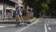 Zaragoza instalará balizas luminosas en el carril bici de la plaza de San Francisco que avisarán de la llegada del tranvía