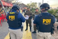 Megaoperativo policial en Arica deja más de 140 detenidos e incautación de drogas