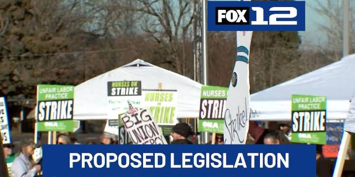Oregon senators introduce legislation to prevent taxes on stipends for striking workers