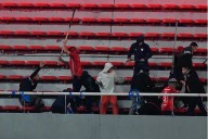 Tras los incidentes, la Conmebol descalificó a Independiente de la Copa Sudamericana