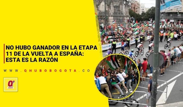 No hubo ganador en la etapa 11 de la Vuelta a España. Le contamos por qué