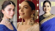 Navratri 2025 Celeb Style Jewellery Inspo, Top Trends: Deepika Padukone's Dangling Chandbalis To Alia Bhatt's Perfect Choker Set