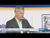 Gov. Stein speaks at biotech summit in Charlotte