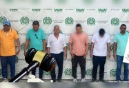 Capturados cinco presuntos narcotraficantes en Santa Marta