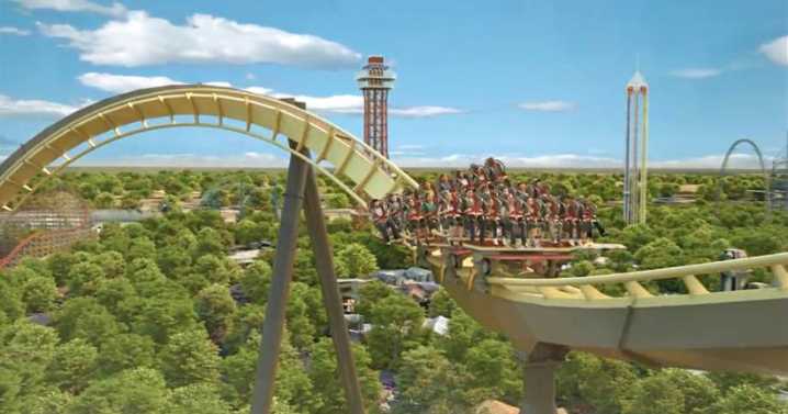 Six Flags Over Texas announces record-breaking 2026 roller coaster, Tormenta Rampaging Run