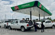 Autoridades realizan operativo para verificar gasolinera de Pemex en Valdés Sánchez por irregularidades