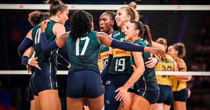 ¡Campeonísimas! Italia ganó 3-1 a Brasil y obtuvo su tercer título en la Volleyball Nations League femenina
