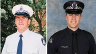 Victoria Police motorbike ride honours fallen officers Senior Constable Vadim De Vart Hottart and Constable Neal Thompson killed in high country