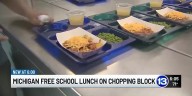 Michigan free school meals on chopping block