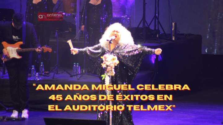 Amanda Miguel abarrotó el Auditorio Telmex y pide a los tapatíos que no sean migajeros