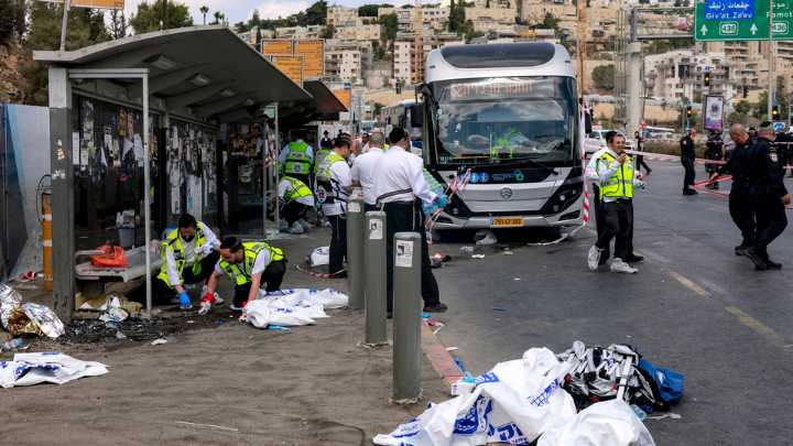 Un atentado deja seis víctimas fatales y al menos 15 heridos en Jerusalén