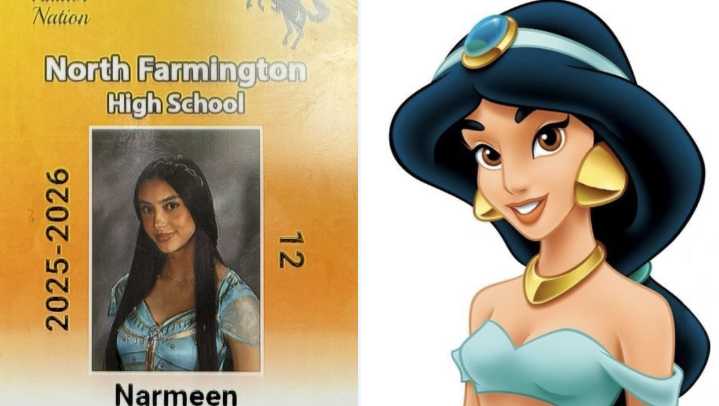 North Farmington High School class of ’24 continues tradition of goofy student ID photos