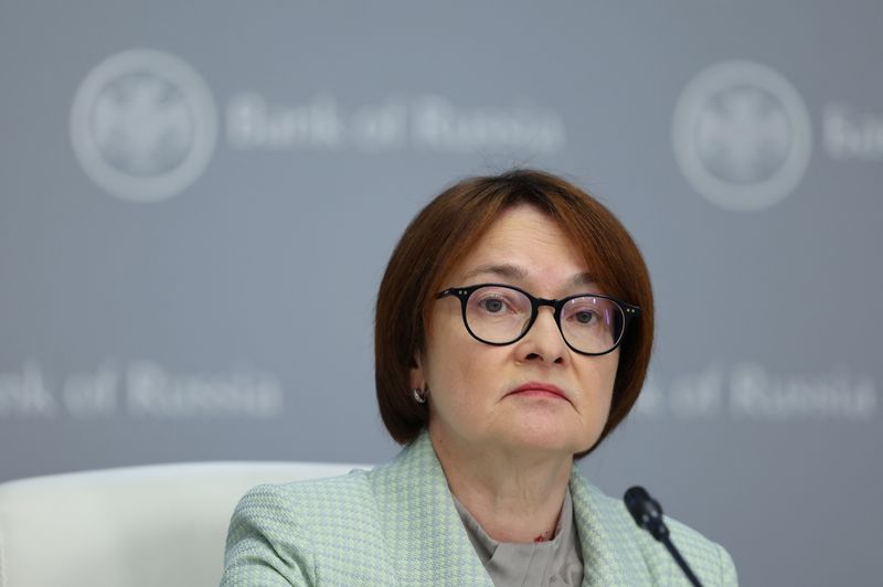 Russia's Nabiullina on rates, economy and the budget