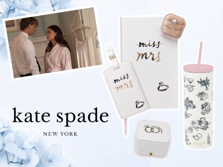 Shop Kate Spade's bridal gift line, full of fun tumblers, journals & ring boxes from $16