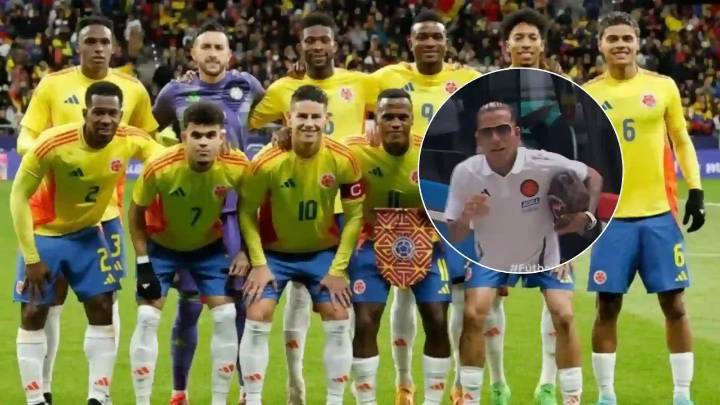 Video: Dayro Moreno puso a vibrar el Metropolitano en la llegada de la Selección Colombia