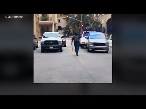 Feds arrest man accused of towing government vehicle during raid