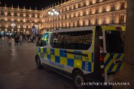 A puñetazos en la Plaza Mayor