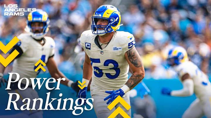 Rams Power Rankings: Week 3
