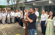 Regreso a clases en Puerto Vallarta; en la ETI 3 ceremonia de inicio del ciclo 2025