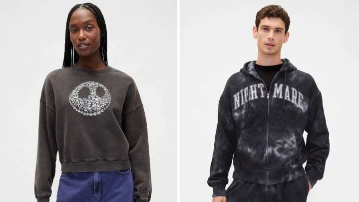 Shop Gap's exclusive The Nightmare Before Christmas collection now