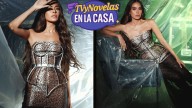 Galilea Montijo presume vestido de la sexta gala con una foto con la productora Rosa María Noguerón