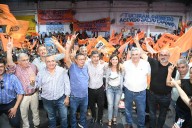 Masivo acto de Tucumán Primero anoche en el Club Belgrano
