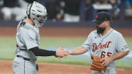 Urquidy returns from Tommy John surgery, Tigers beat Marlins 2-0 and tie for lead with 17th shutout