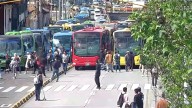 Manifestaciones en el centro de Bogotá afectaron la operación de Transmilenio este 26 de septiembre