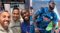 Cecilio Waterman se reencontró con Hernán Barcos y alentará a Alianza Lima en duelo ante Universidad de Chile