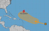 Hurricane center ups odds for new Atlantic system as Tropical Storm Gabrielle churns
