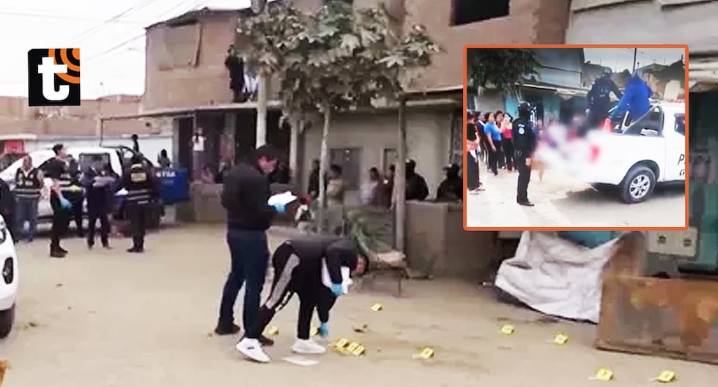 ¡Destruyen una familia! Sicarios asesinan a tres hombres frente a bodega, dos de ellos eran hermanos Los sicarios atacaron a cuatro hombres que bebían en la vereda; tres perdieron la vida y uno result