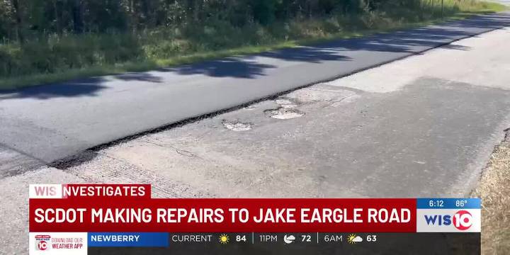 SCDOT making repairs to northern Richland County road following WIS story