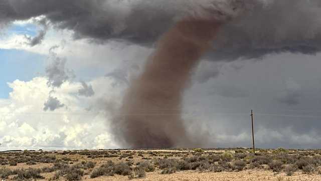 Tornado warning issued for southwestern Colorado