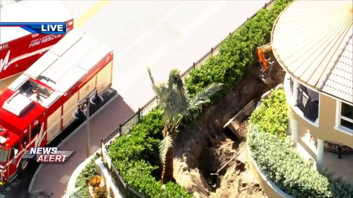 Construction worker injured after wall collapses at Fort Lauderdale job site
