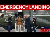 Trump's Marine One makes emergency landing