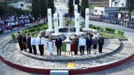 Honran a los Niños Héroes de Chapultepec en defensa de la Patria
