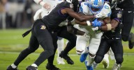 Lions run over Ravens, sack Jackson 7 times in a 38