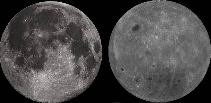 China revela cómo es la enigmática cara oculta de la Luna