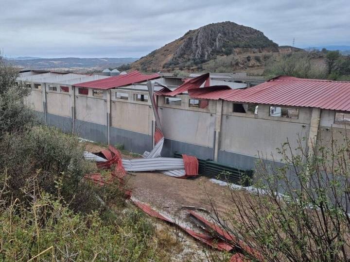 Los municipios del Somontano y La Litera cifran los daños del granizo y estudian pedir zona catastrófica