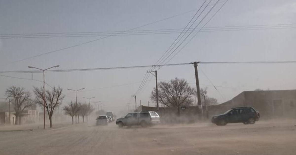 Inicio de semana con alerta por viento fuerte en la Puna
