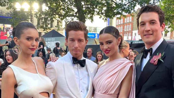 Nina Dobrev and Shaun White's Star-Studded Double Dates Over the Years